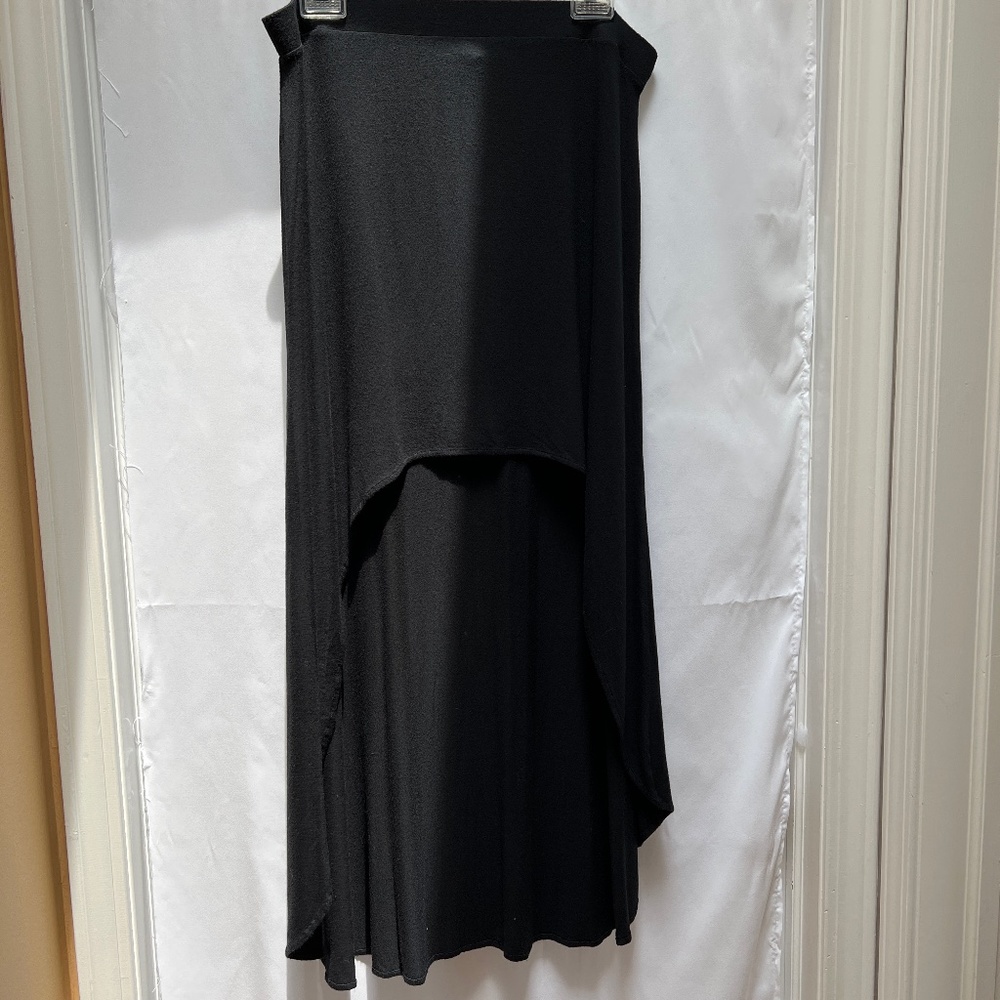 Express Black High Low Maxi Skirt (L)